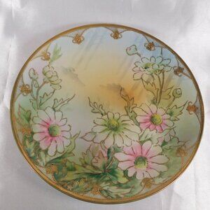 Large Nippon Floral Plate # 22424